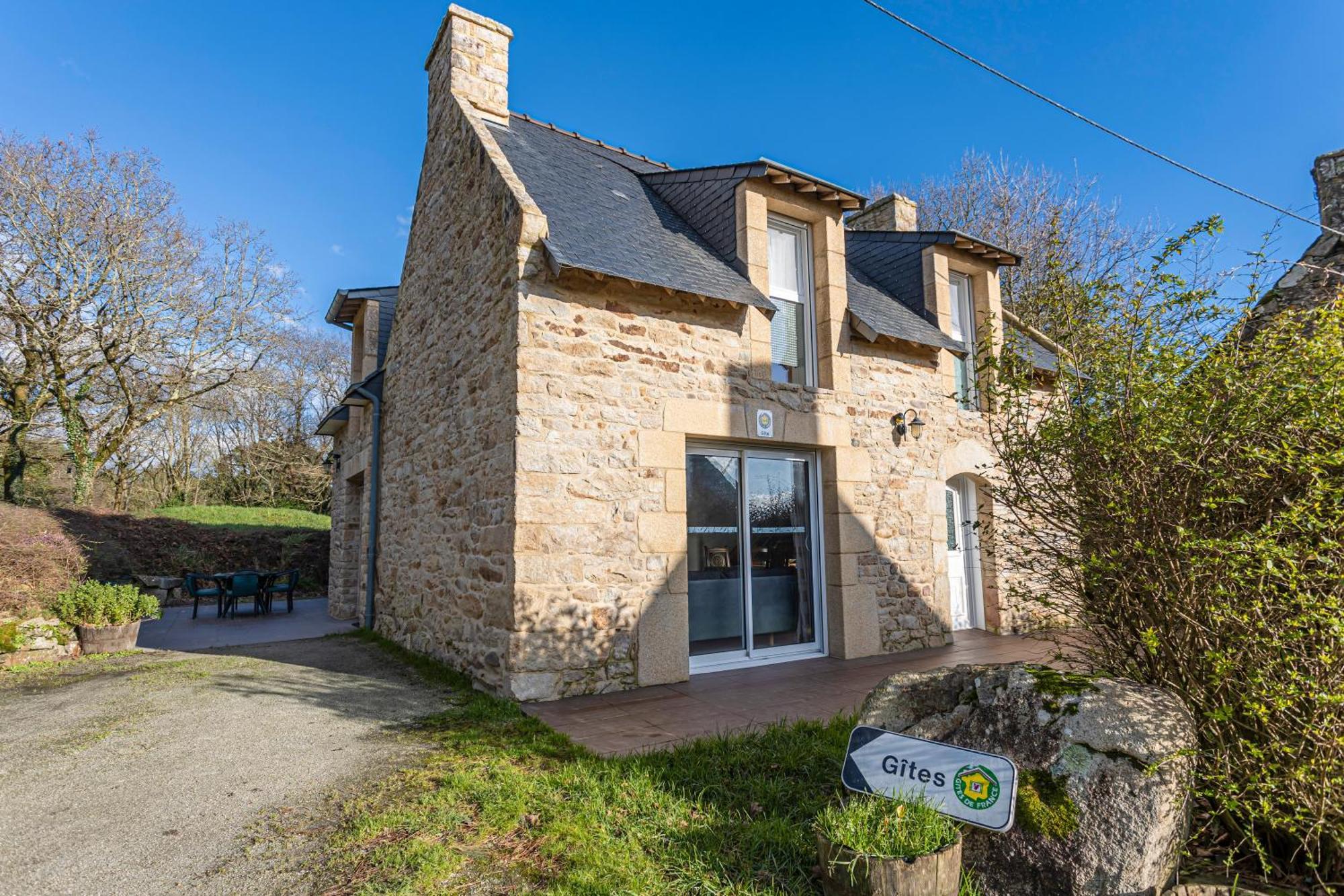 A La Ferme Du Cosquer Villa บาดอง ภายนอก รูปภาพ